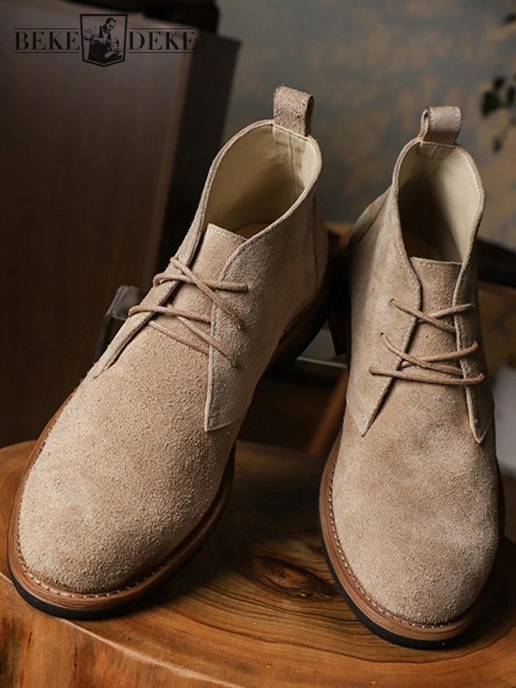 Mode polyvalent mâle à lacets  - Leatherwork Boots avis et prix